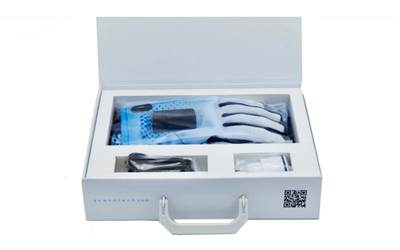 QUANTIC NANOTECH presents the first electronic glove for the treatment of OA of hands